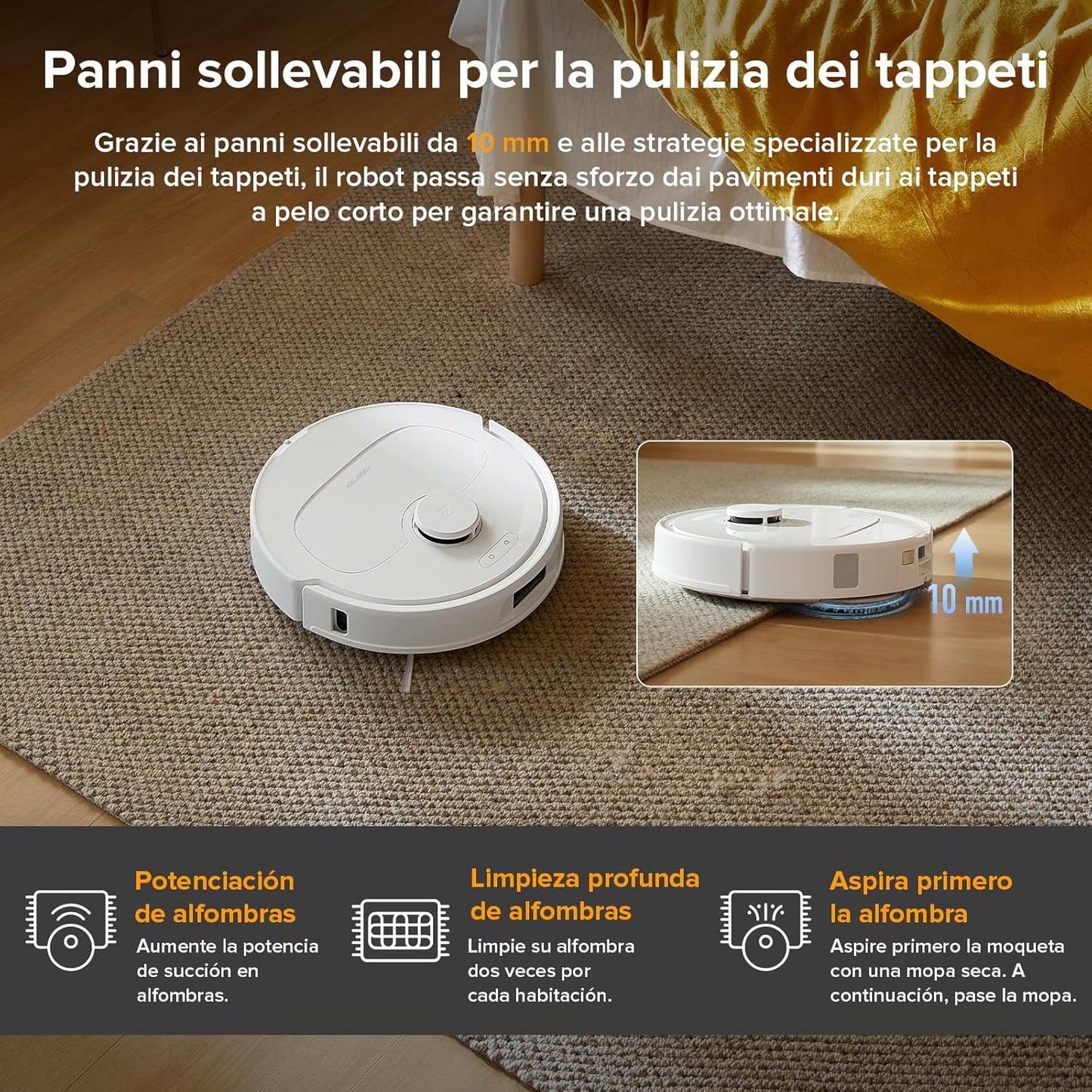 ¡Promoción limitada! Robot Aspirador 3 en 1 - Limpieza Potente e Inteligente, Sin Esfuerzo + Regalos Exclusivo!