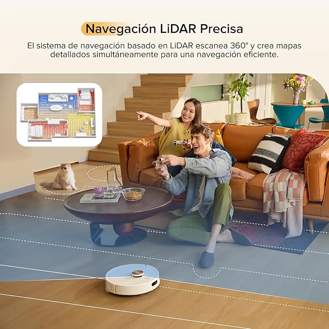 ¡Promoción limitada! Robot Aspirador 3 en 1 - Limpieza Potente e Inteligente, Sin Esfuerzo + Regalos Exclusivo!