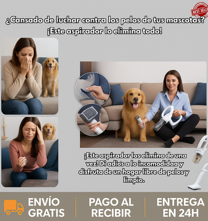 ¡Promoción Limitada 50% de Descuento! Lleva la Aspiradora 3 en 1 Eficiente +🎁¡Regalo Exclusivo! 🔥Limpieza Poderosa y Sin Esfuerzo